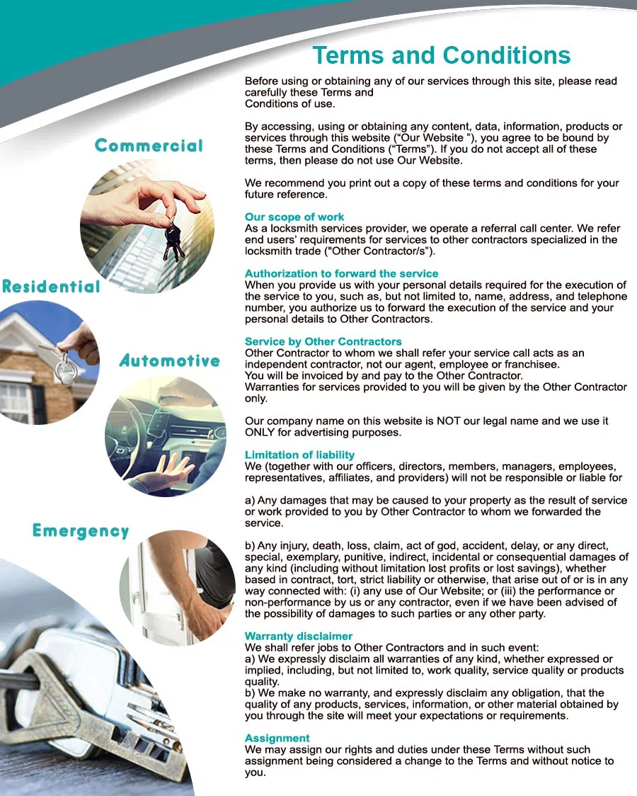 Top Locksmith Services Tewksbury, MA 978-776-3414